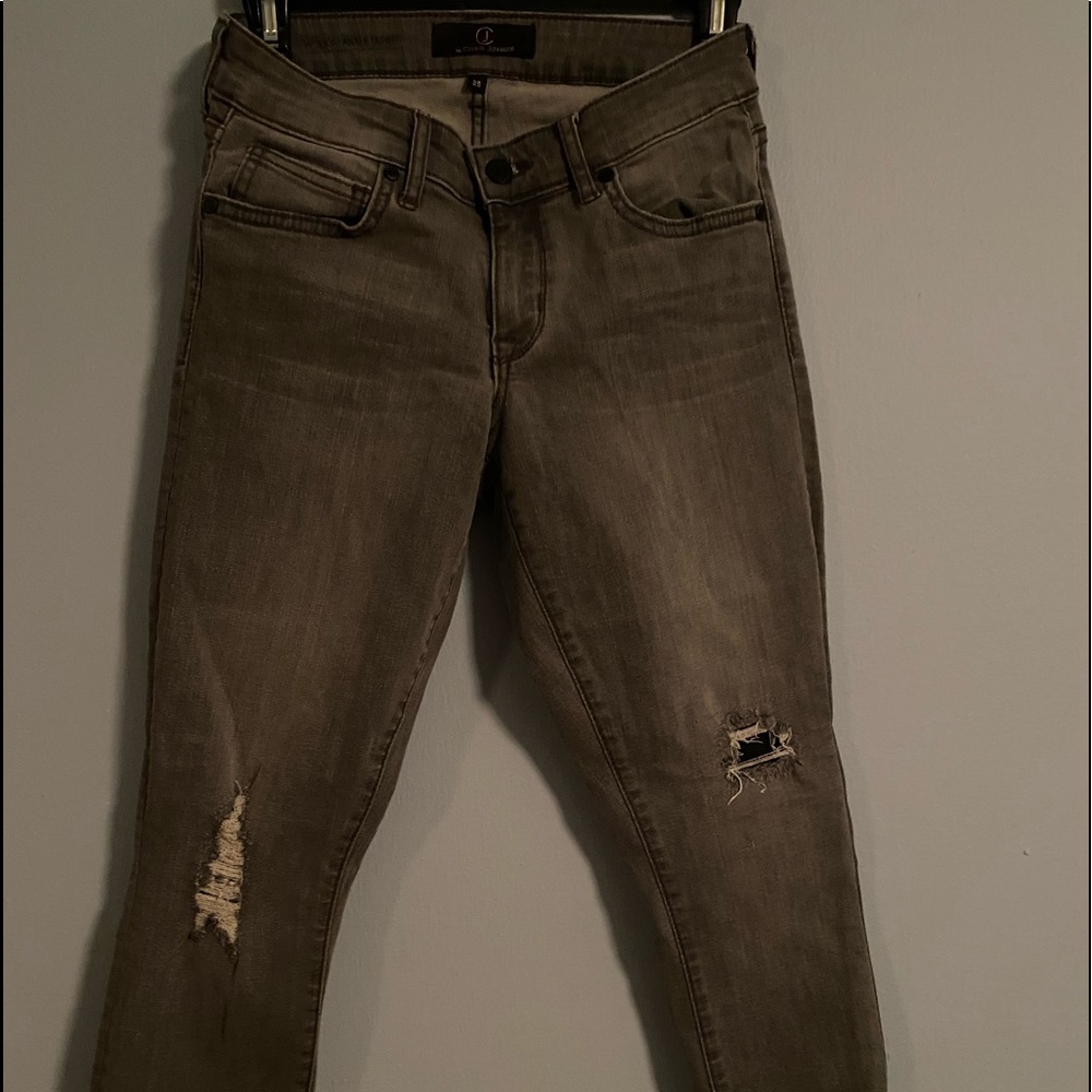 Grey cookie Johnson jeans.